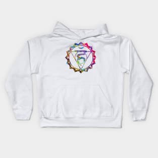 Throat Chakra Kids Hoodie